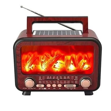 Polygold 2393 Şömineli Radyo