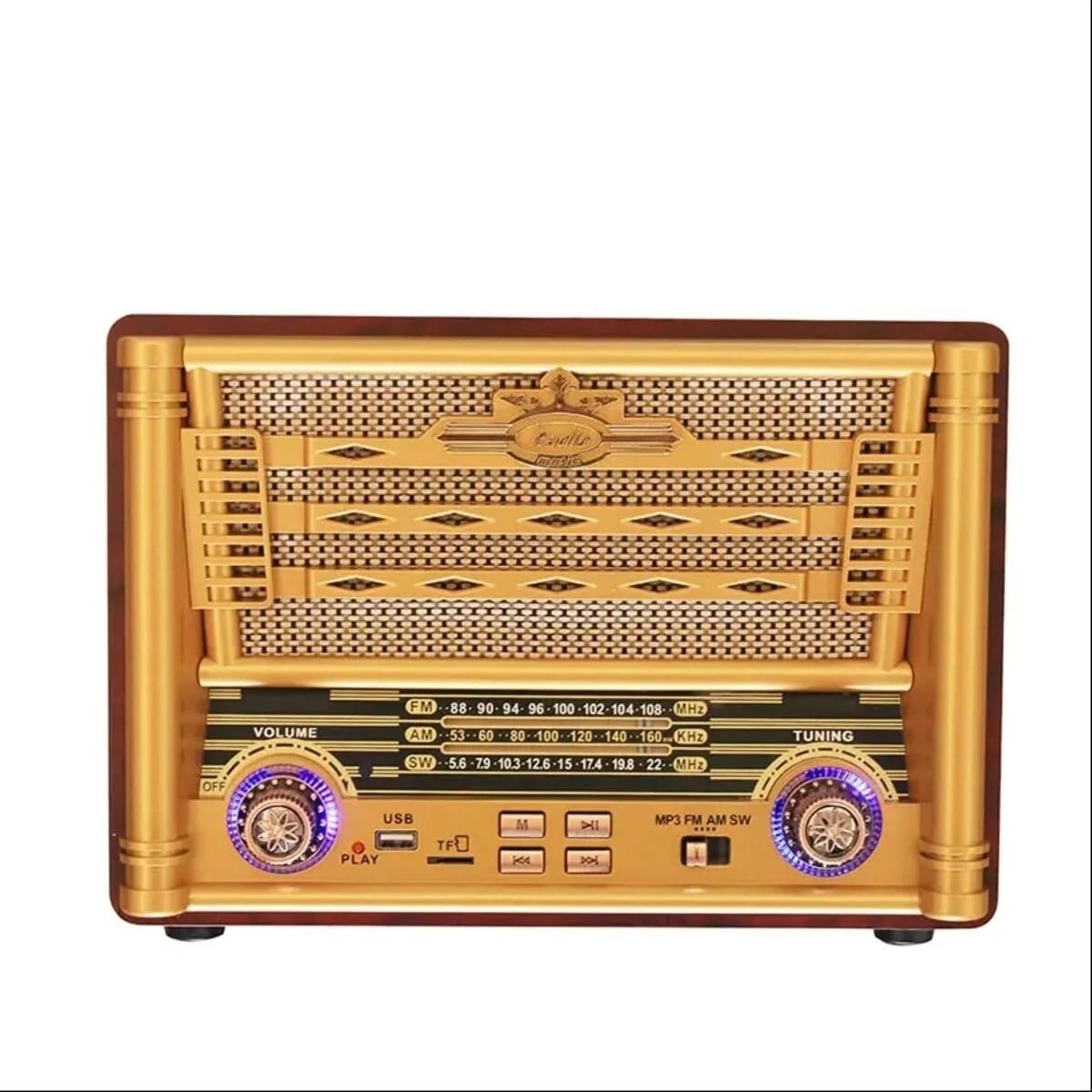 Raiseng R-1827 bt Nostalji Radyo Kablosuz Hoparlör - Speaker
