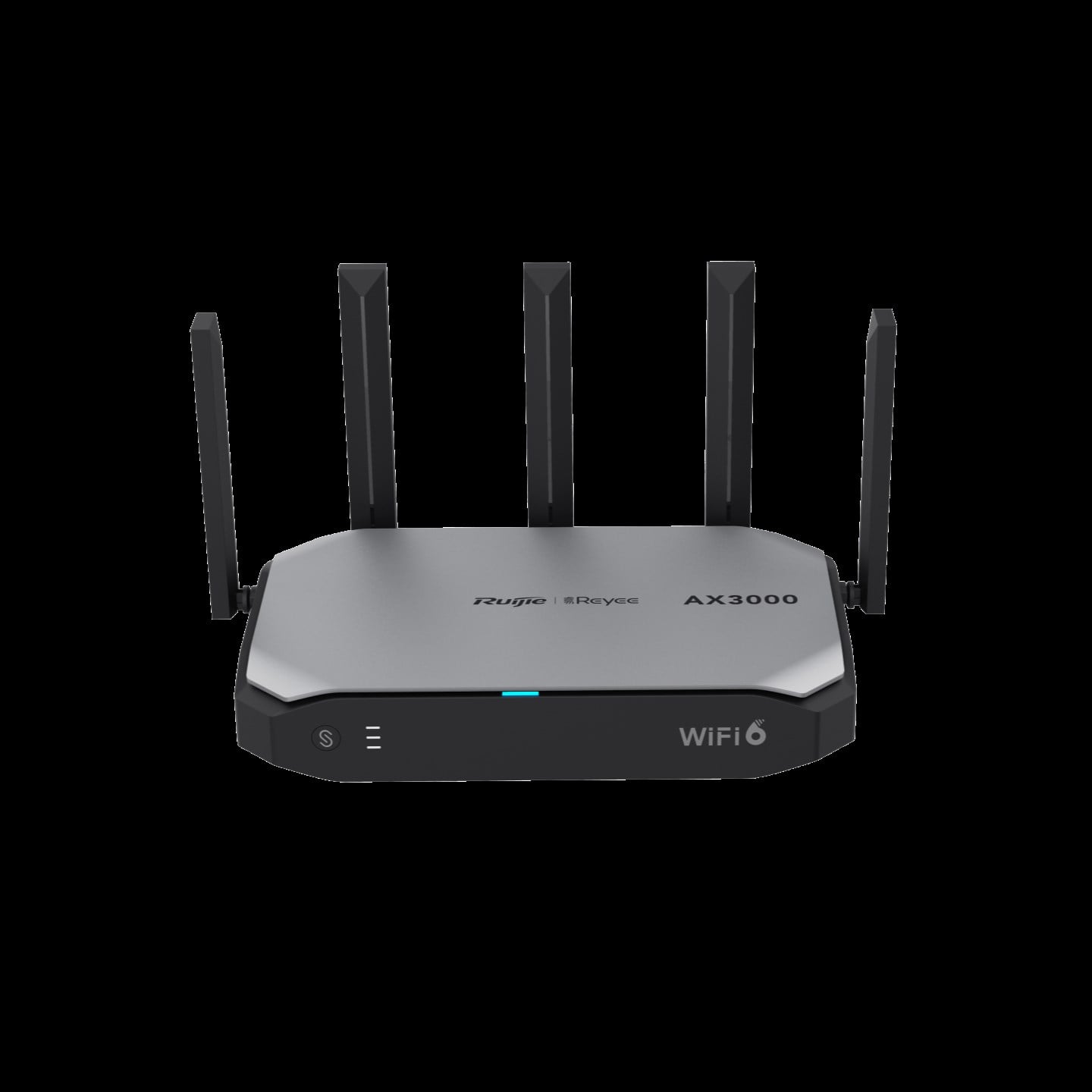 Reyee RG-EG105GW-X 5 Portlu Kablosuz Wifi 6 Router, Web Yönetilebilir, 150 Kullanıcı, 2976Mbps