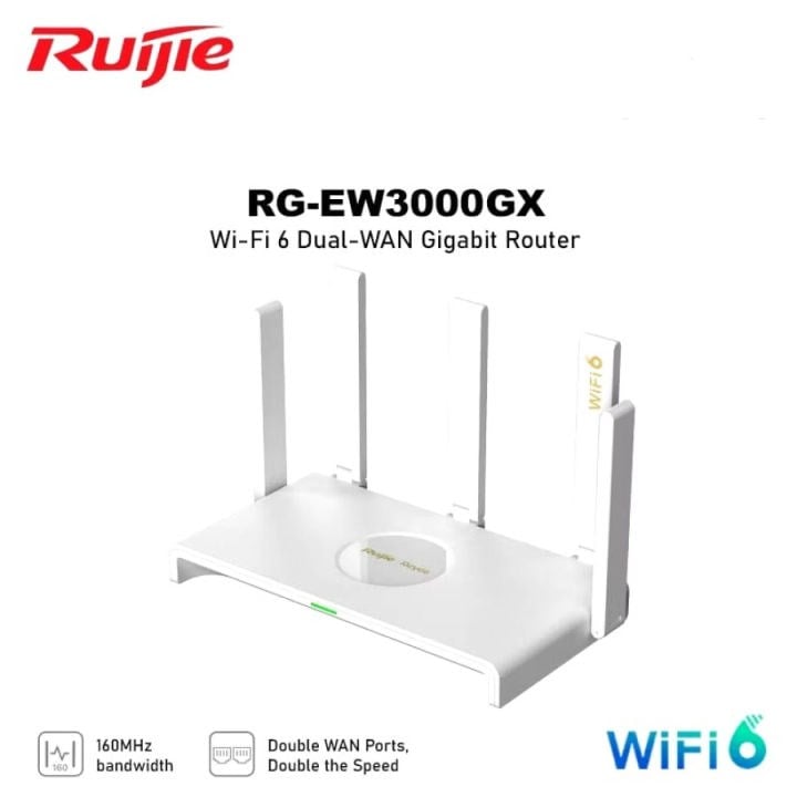 Reyee RG-EW3000GX Wi-Fi 6 Mesh Router