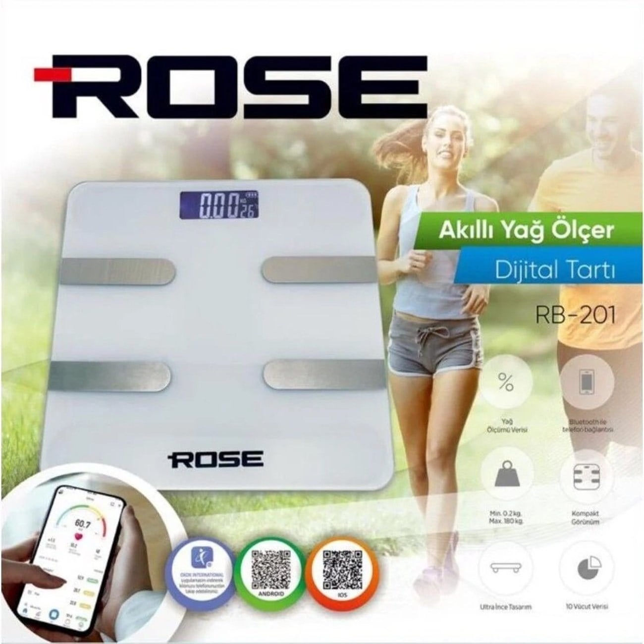 Rose RB201 Dijital Baskül