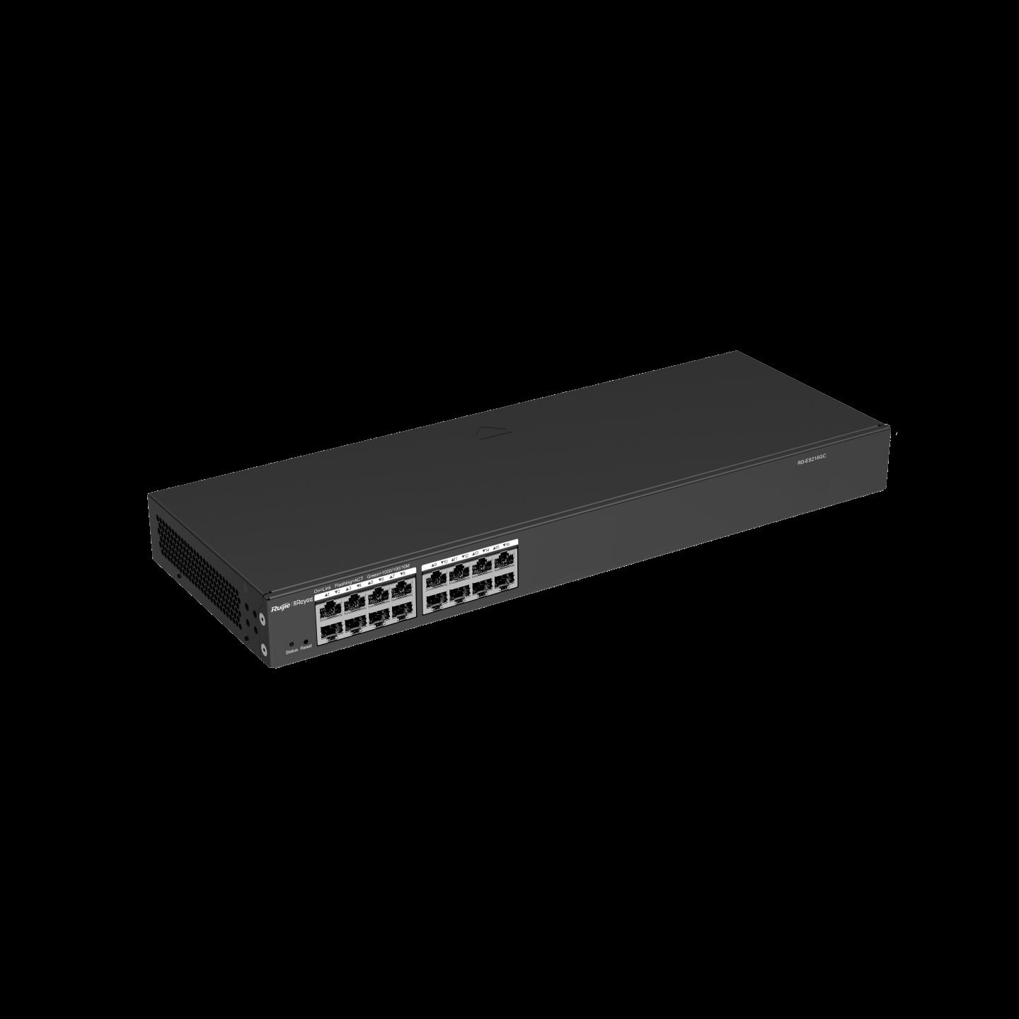 Ruijie Reyee RG-ES216GC, 16-Port Gigabit Bulut Yönetimli (Cloud Managed) PoE Olmayan Anahtar