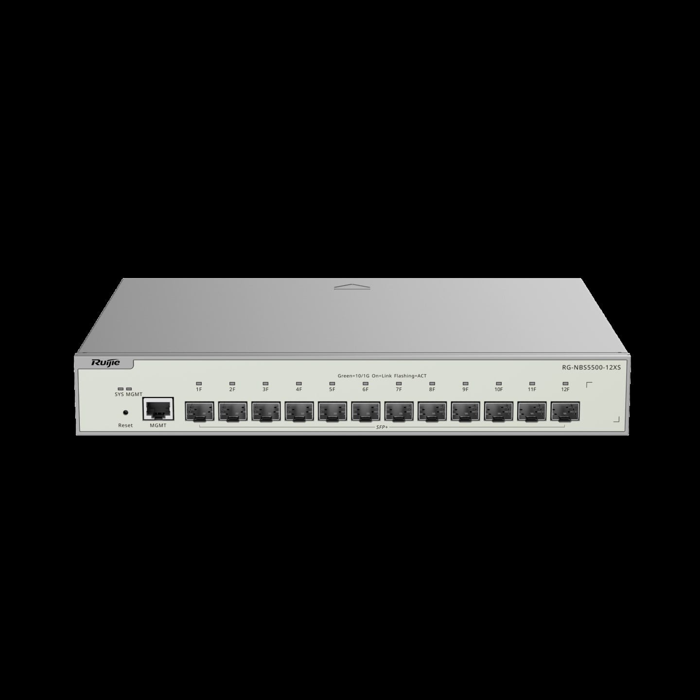 Ruijie RG-NBS5500-12XS 12 X SFP+ PORTS, ONE 10/100BASE-T RJ45 MGMT PORT