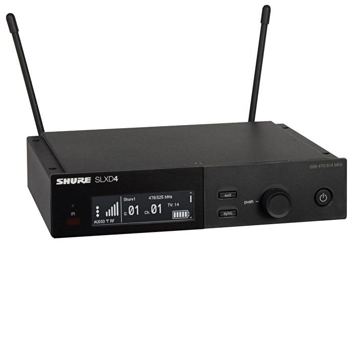[SLXD4E] Shure SLXD4E Telsiz Mikrofon Alıcısı