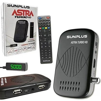 Sunplus Astra Turbo HD Uydu Alıcısı