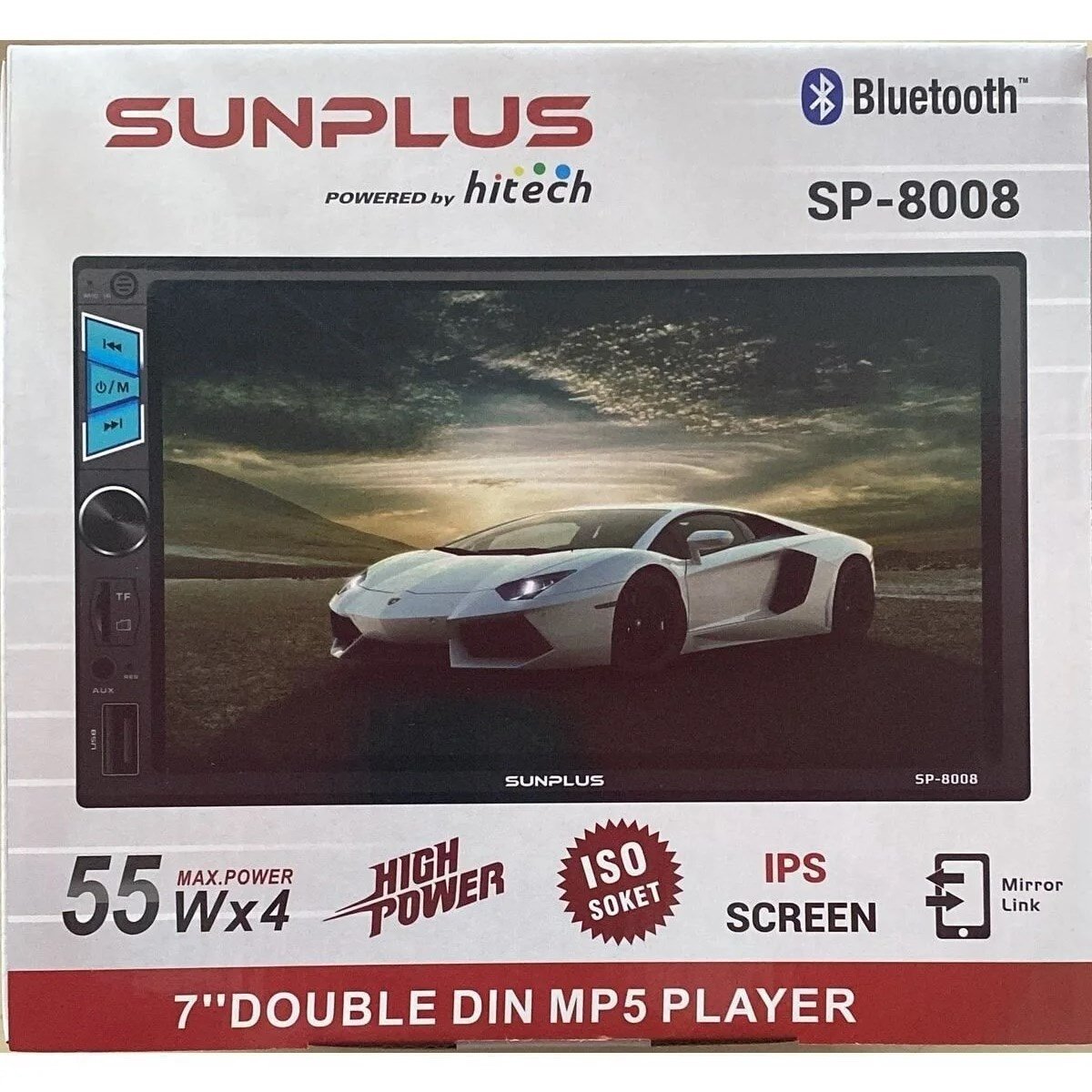 Sunplus SP-8008 7 Inç Double Oto Teyp