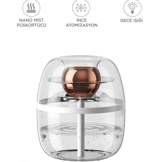 Torima Hava Nemlendiricisi Buhar Makinesi Aroma Terapili Humidifier K30