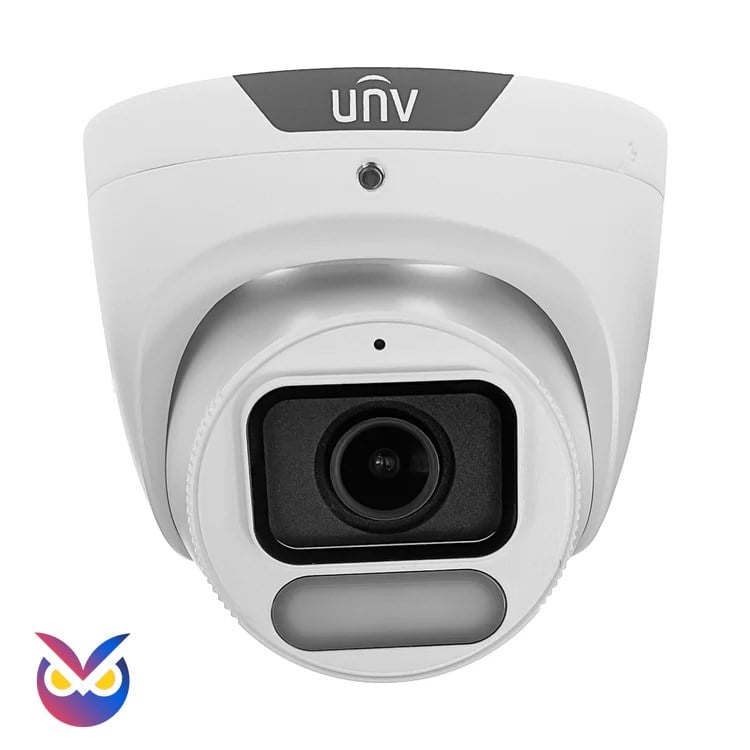 UNV IPC3624LE-ADF28(40)K-WP 4MP WISE-ISP COLORHUNTER EYEBALL KAMERA SESLİ (DOME)