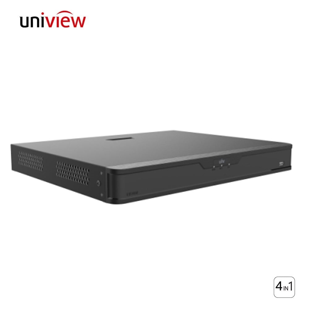 UNV UNIVIEW XVR302-32Q3 32 KANAL 8MP 2x HDD H65+ HİBRİT DVR KAYIT CİHAZI