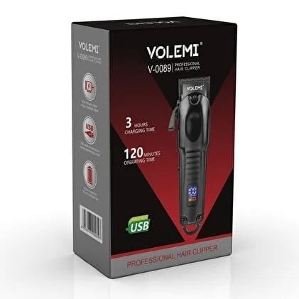 Volemi V-0089 Saç Sakal Ense Şarjlı Traş Makinesi