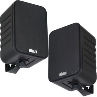 W-4100 TS WÖLLER W-4100 TS SİYAH TRAFOLU DUVAR HOPARLÖR