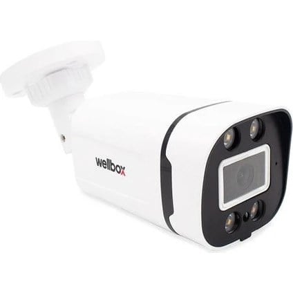 Wellbox 4 Mp Poe Gece Renkli Görüşlü Ip Kamera WB-IPB4118PWS