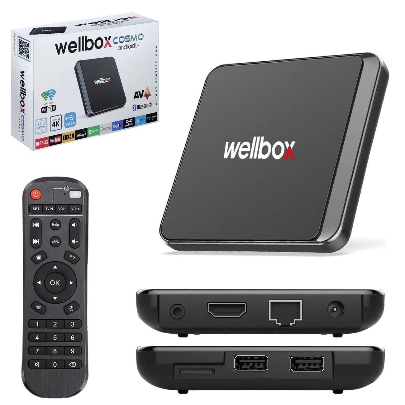 Wellbox Cosmo Android Tv Box