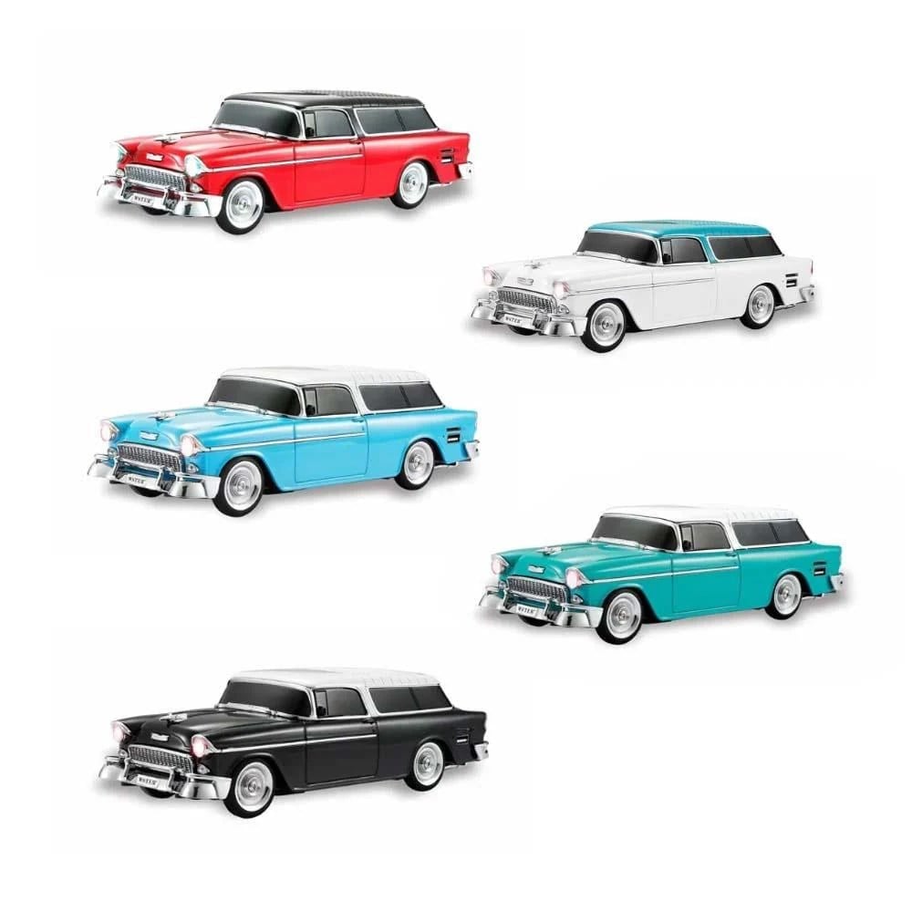 WS1955 CAR SPEAKERS Torima Bluetooth Hoparlör Klasik Araba Tasarımlı USB TF FM Destekli WS-1955