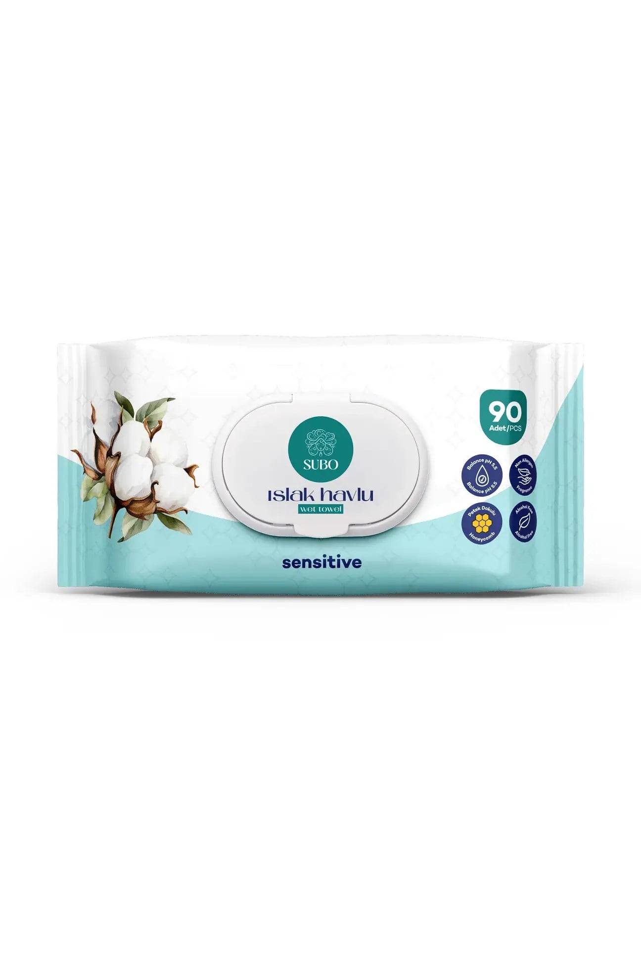 SUBO ISLAK HAVLU SENSİTİVE 90 ADET