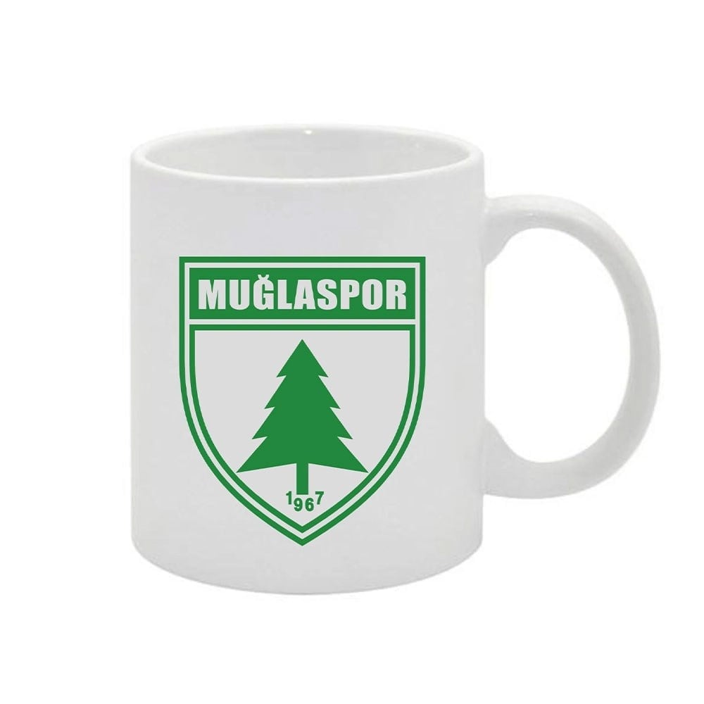 MUĞLASPOR SERAMİK YEŞİL KULPLU KUPA
