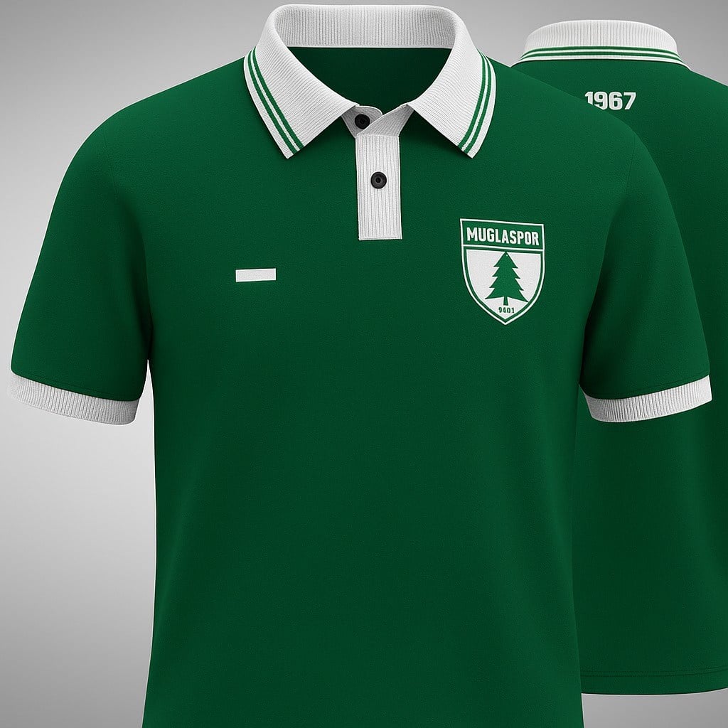 MUĞLASTORE YEŞİL POLO YAKA PREMIUM TSHIRT