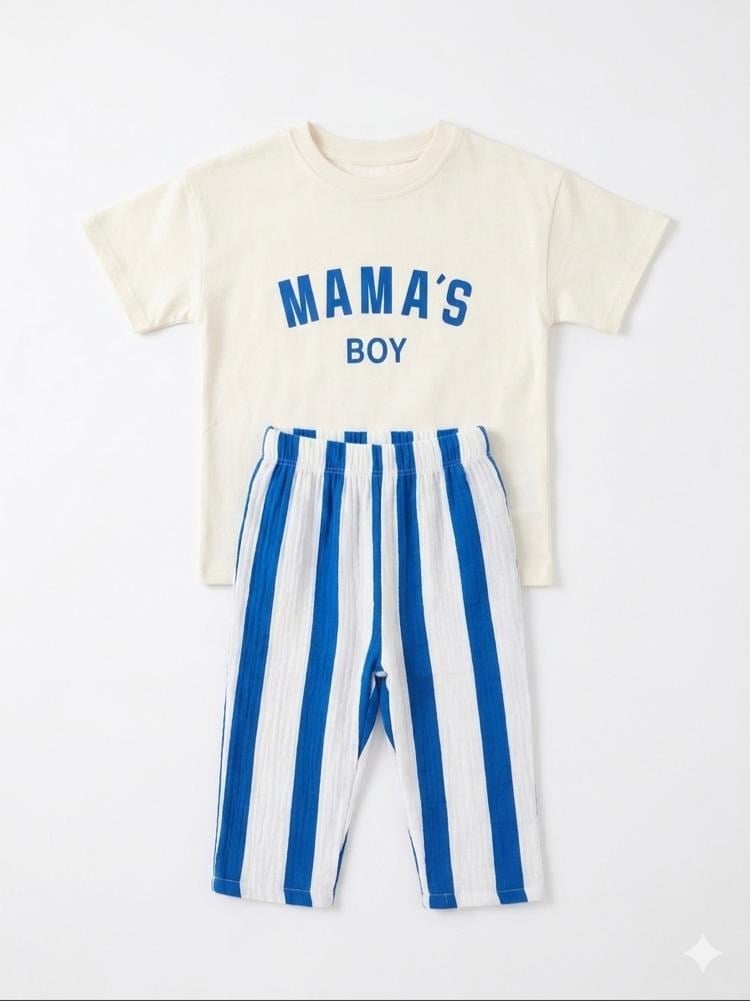 Mama's Favorite Stripes Takım