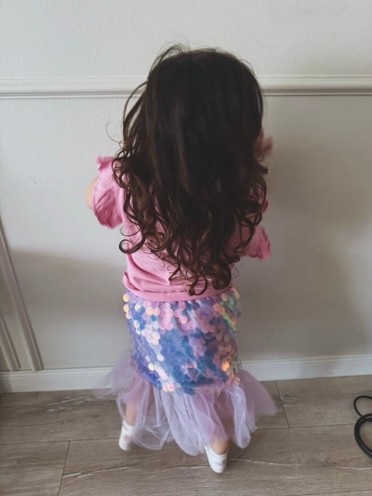 Mermaid Shimmer Pullu Etek