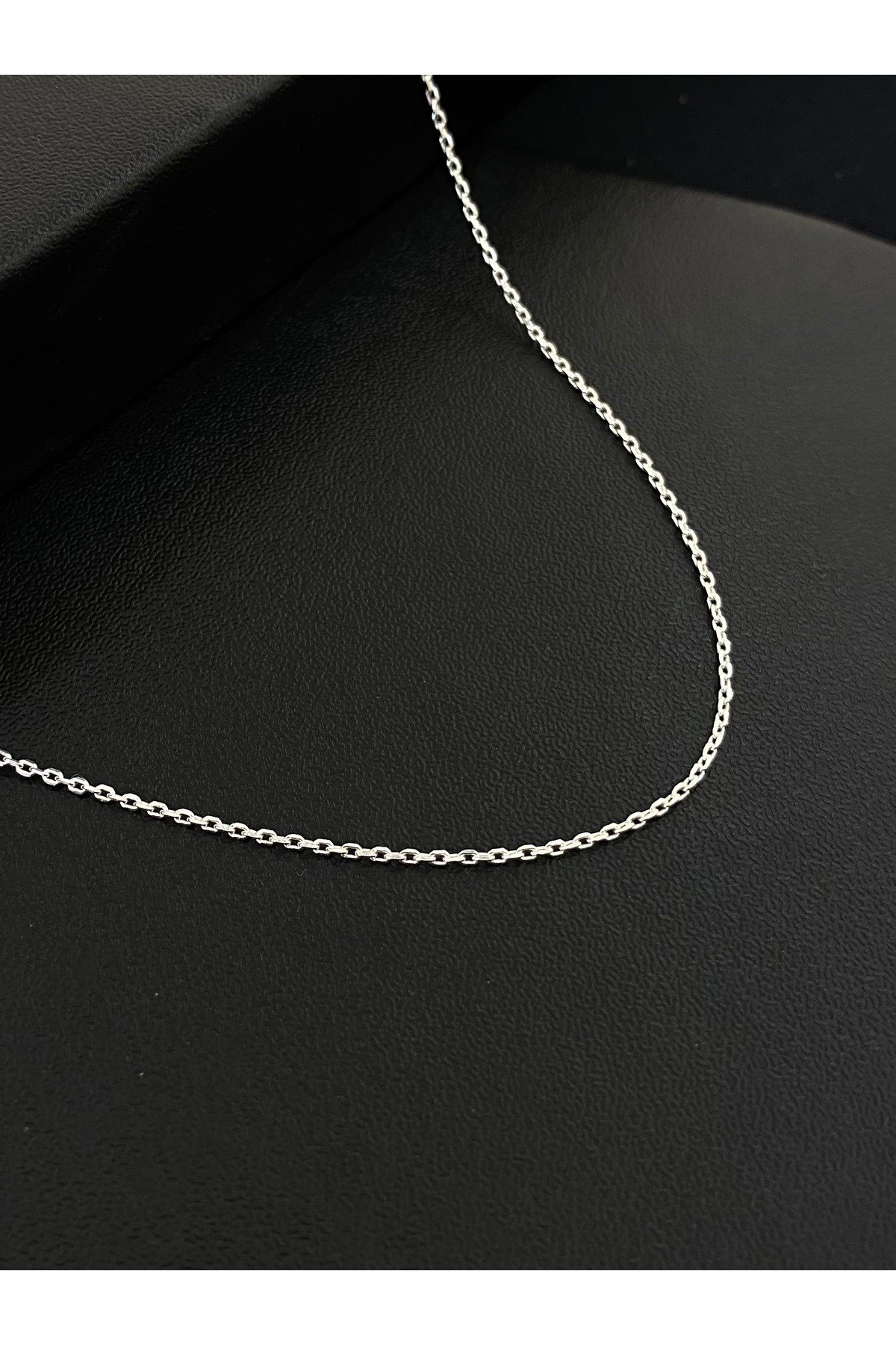 925 Ayar Gümüş Forse (Hayalet) Zincir 40+5CM
