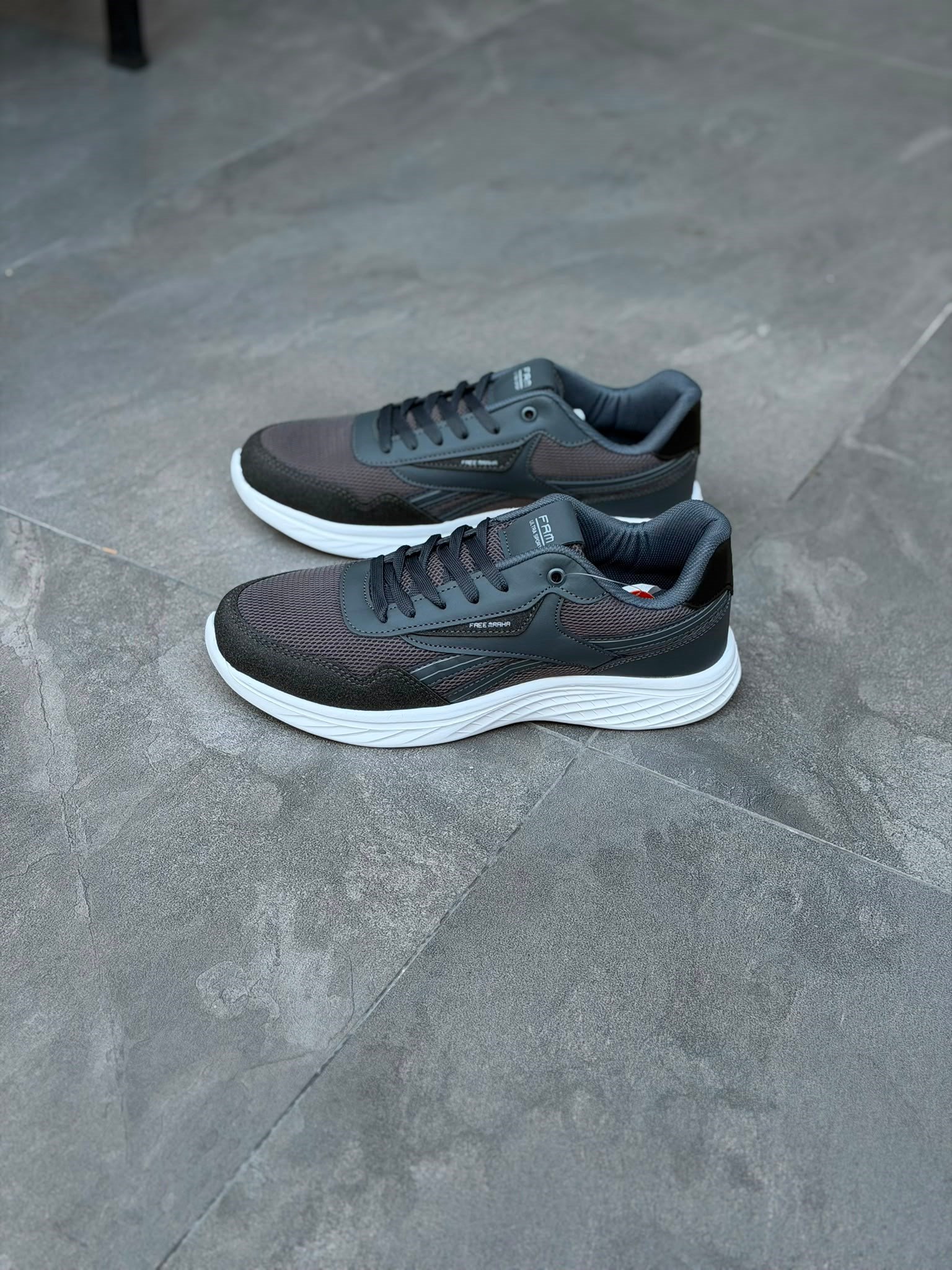 NVA PREMİUM SNEAKERS FİLELİ FÜME BEYAZ