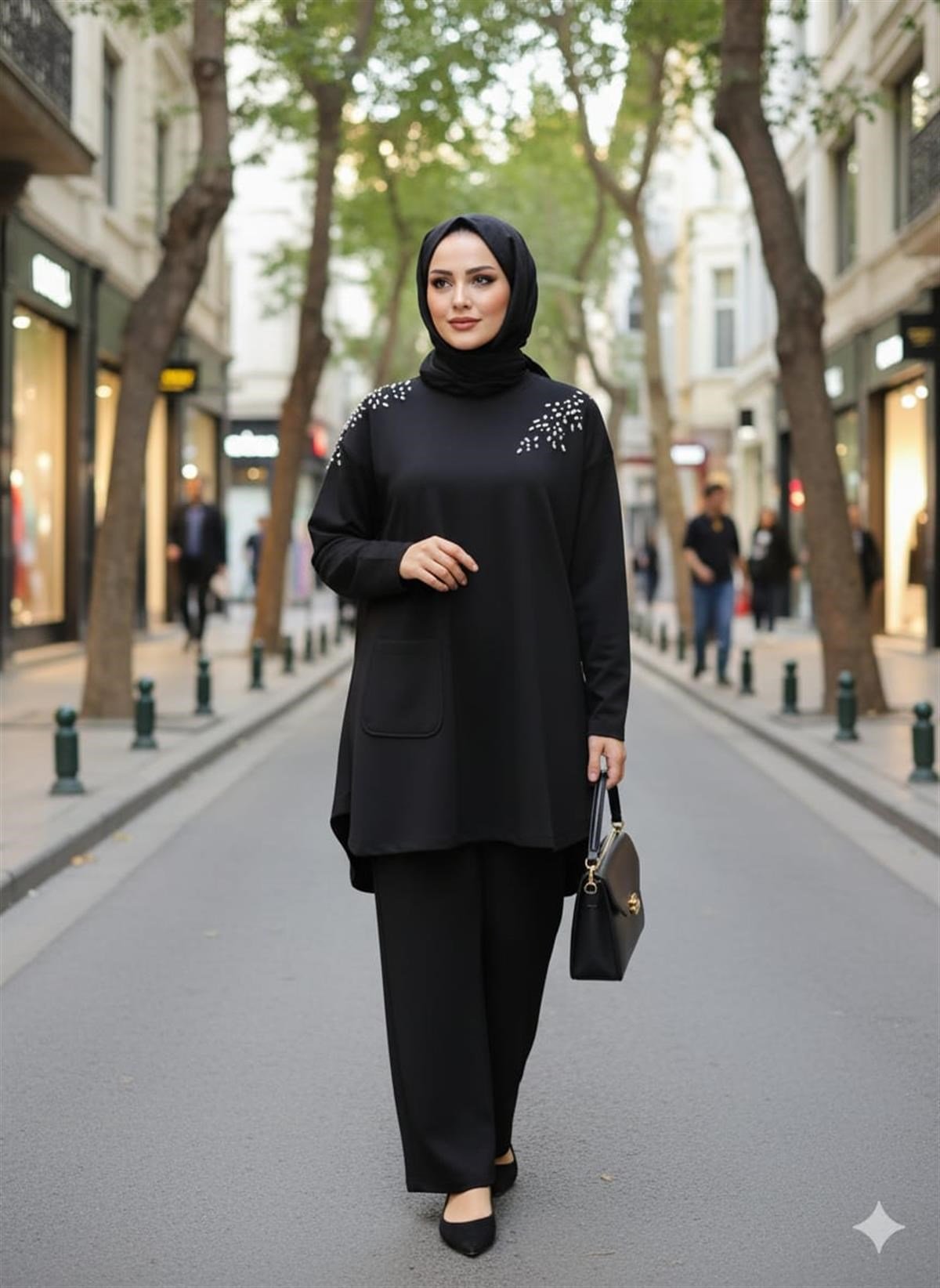 TAŞ AKSESUARLI TAKIM