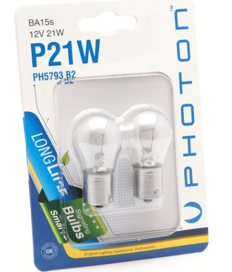 12v P21w 2'li Blıster Takım 1