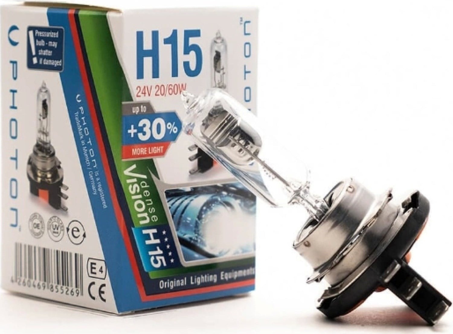 24v H15 20/60w Pr Ll +%30 Fazla Işık