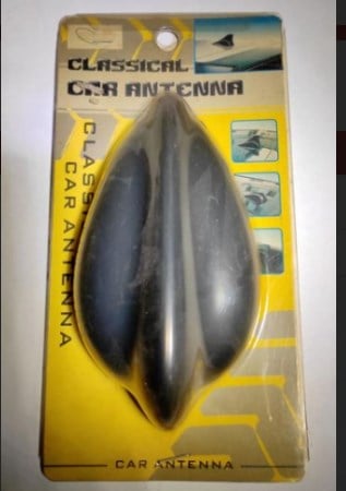 Anten Süs Balık-siyah