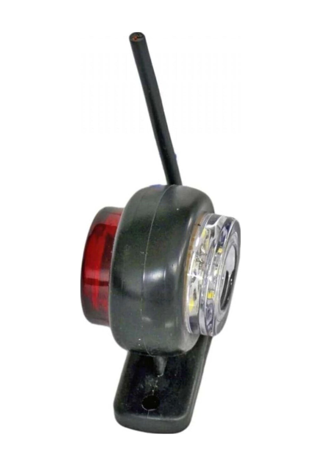Mini Takoz 12 Ledli Kırmızı-beyaz 12v-24v