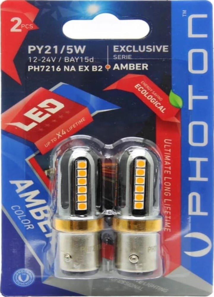 P21/5w Amber 1016 Exclusıve Serıe 2 Li Blıster