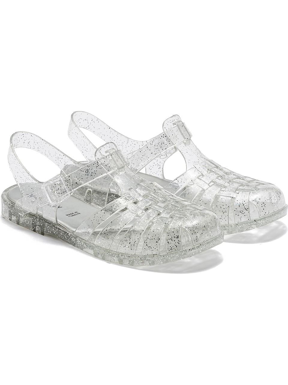 TWIGY TW CAROLİNA SİMLİ ŞEFFAF KADIN SANDALET 36/40