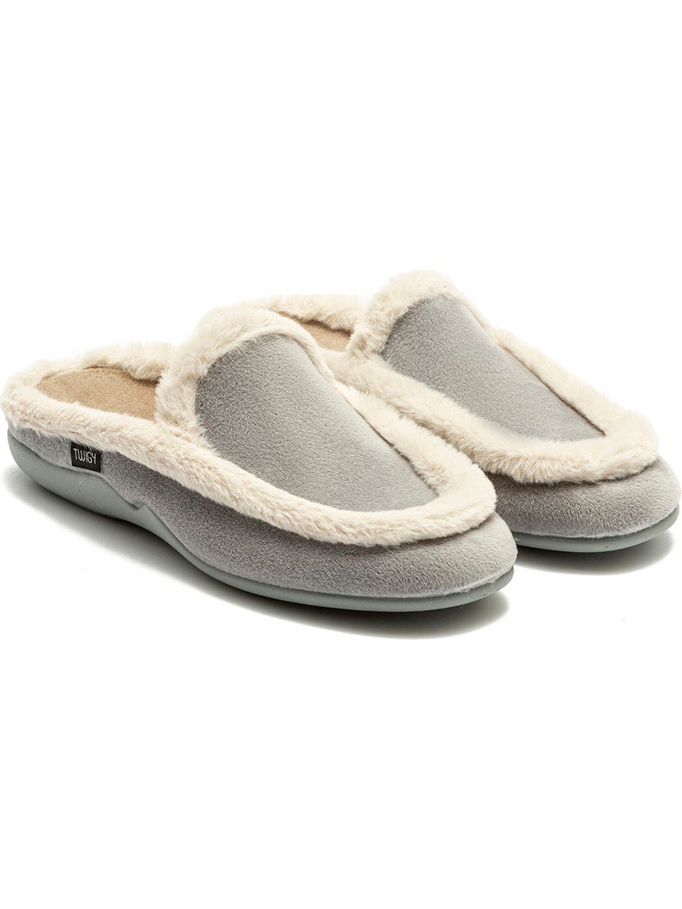 TWIGY TW CLARA SÜET GRİ KADIN EV TERLİĞİ 37/41