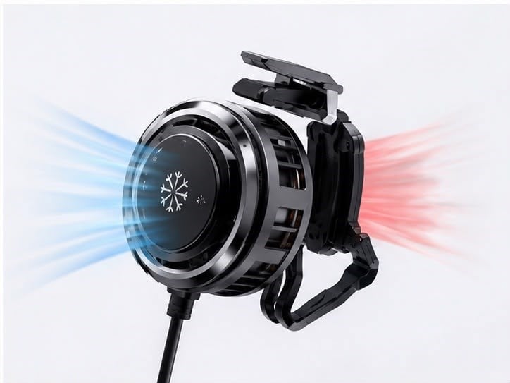 CX07 Telefon Soğutucu | RGB LED'li Gaming Telefon Fanı