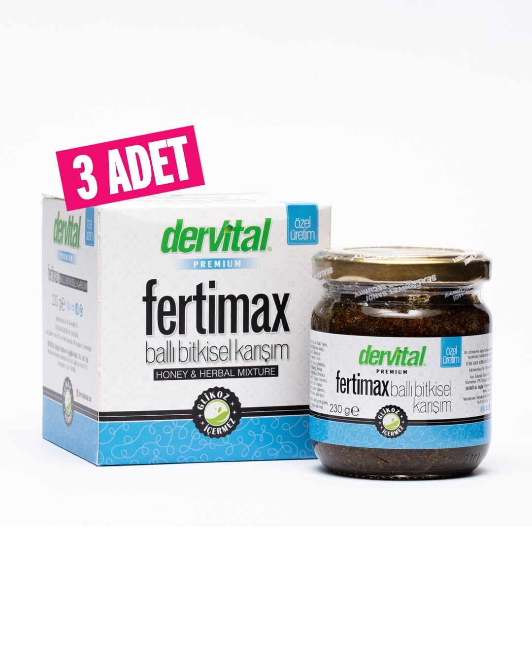 3 ADET Fertimax Ballı Bitkisel Karışım