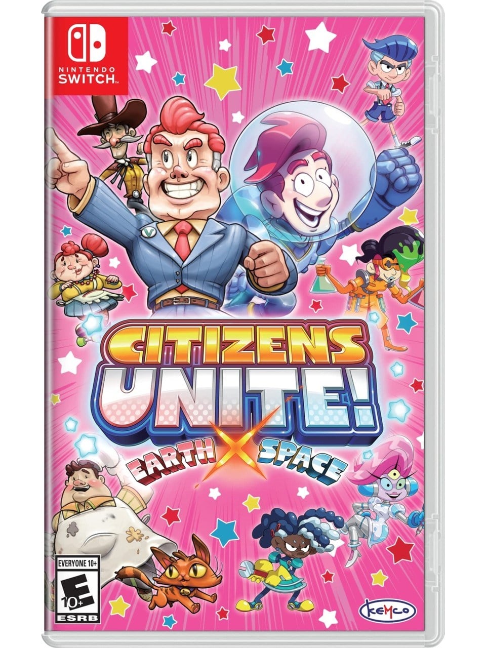 Kemco Citizens Unite! Earth x Space Nintendo Switch Macera Oyunu Genel Yaş İçin Tek Oyuncu