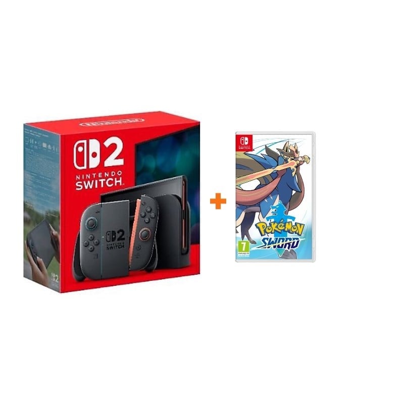 Nintendo Switch 2 Oyun Konsolu + Nintendo Switch Pokemon Sword Oyun