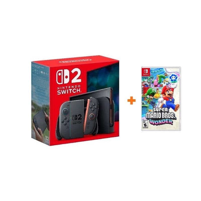 Nintendo Switch 2 Oyun Konsolu + Süper Mario Bros Wonder Oyun