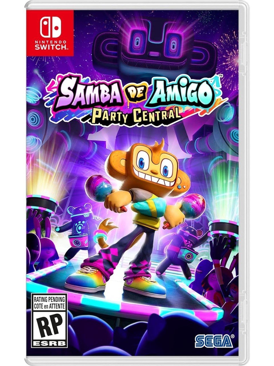 Nintendo Switch Nintendo Samba De Amigo: Party Central Bulmaca Oyunu Tek Oyuncu Desteği ile