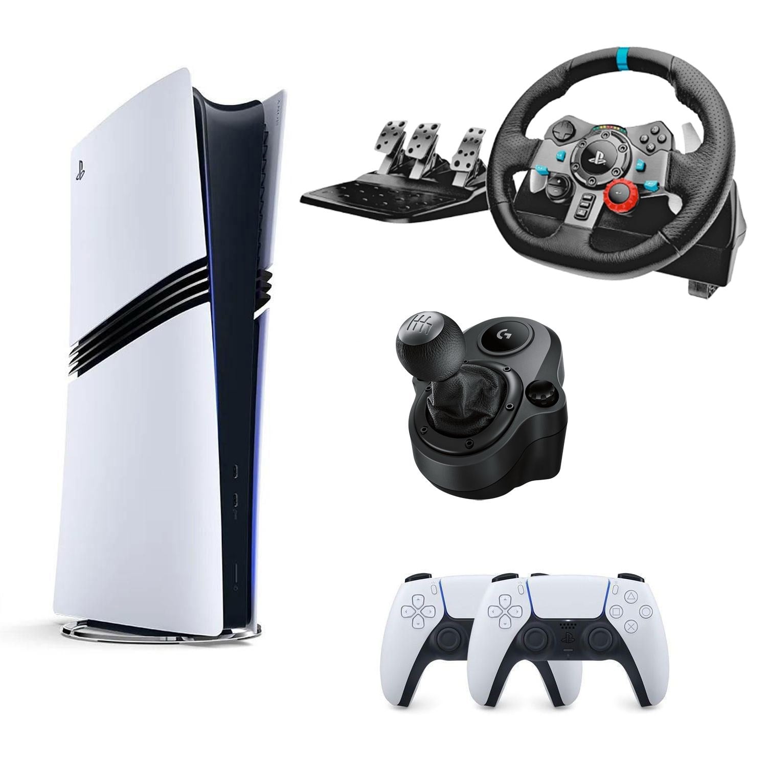 SONY PLAYSTATİON 5 PS5 PRO 2TB + 2.KOL + SHİFTER + LOGİTECH G29 DİREKSİYON OYUN KONSOLU