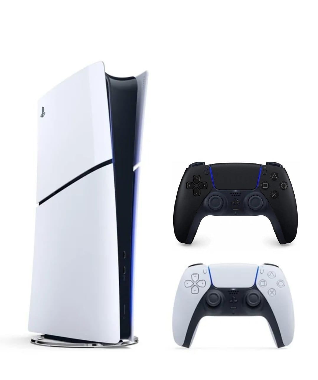 SONY PLAYSTATİON 5 PS5 SLIM DİGİTAL EDİTİON + 2.KOL DUALSENSE WİRELESS KOL - SİYAH (İTHALATÇI GARANTİLİ)