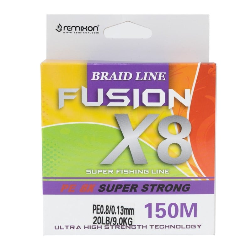 Remixon Fusion 150M X8 Multi Color İp Misina