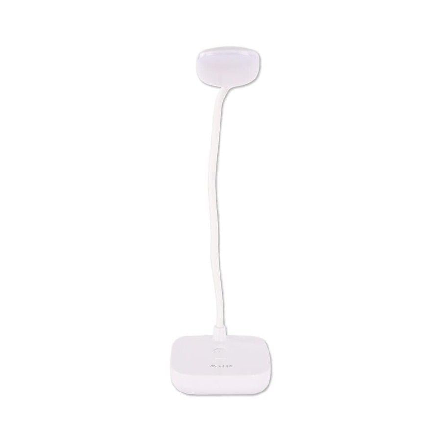 ACK AF11-10017 ŞARJLI DOKUNMATİK DİMLİ BEYAZ GÖVDE LED MASA LAMBASI 3W IP20
