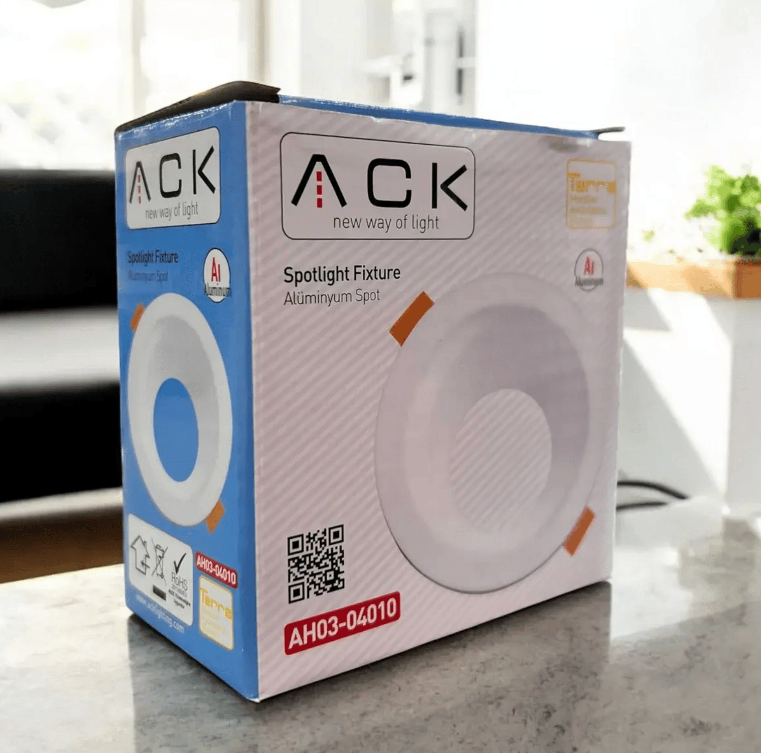 ACK AH03-04010 TERRA BEYAZ SIVA ALTI SPOT