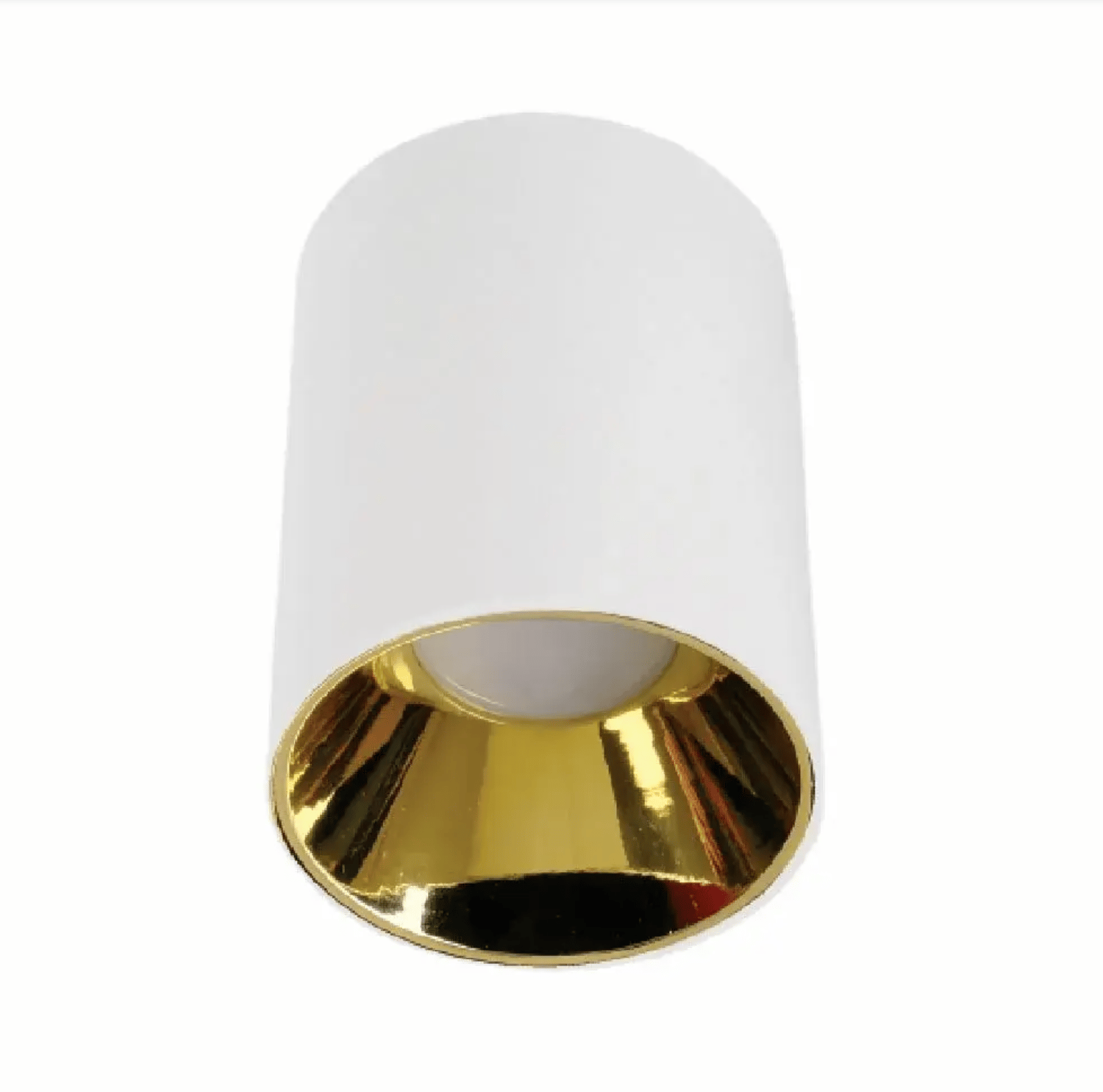 ACK AH03-08660 SIVAÜSTÜ DEKORATİF ARMATÜR ALTIN REFLEKTÖR BEYAZ METAL YUVAR