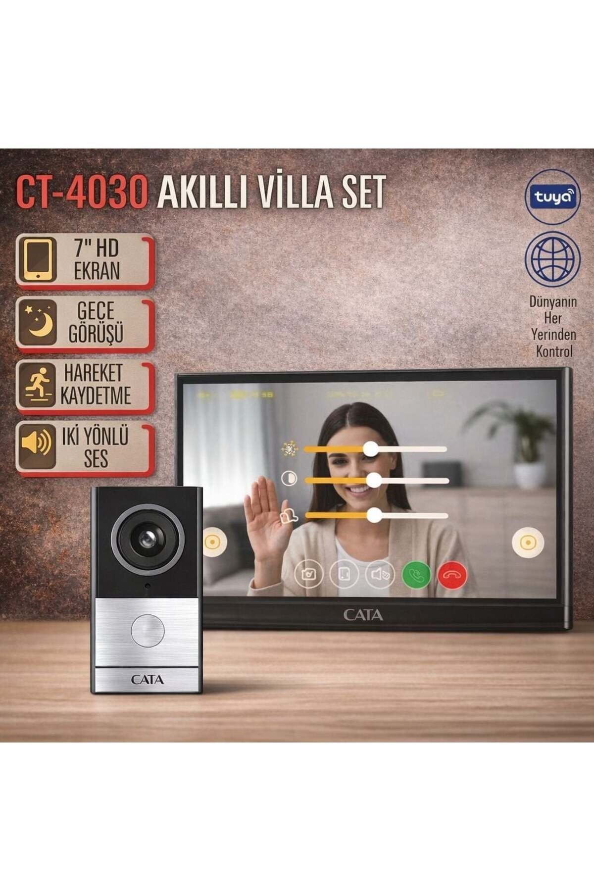 CATA CT-4030 AKILLI VİLLA SET
