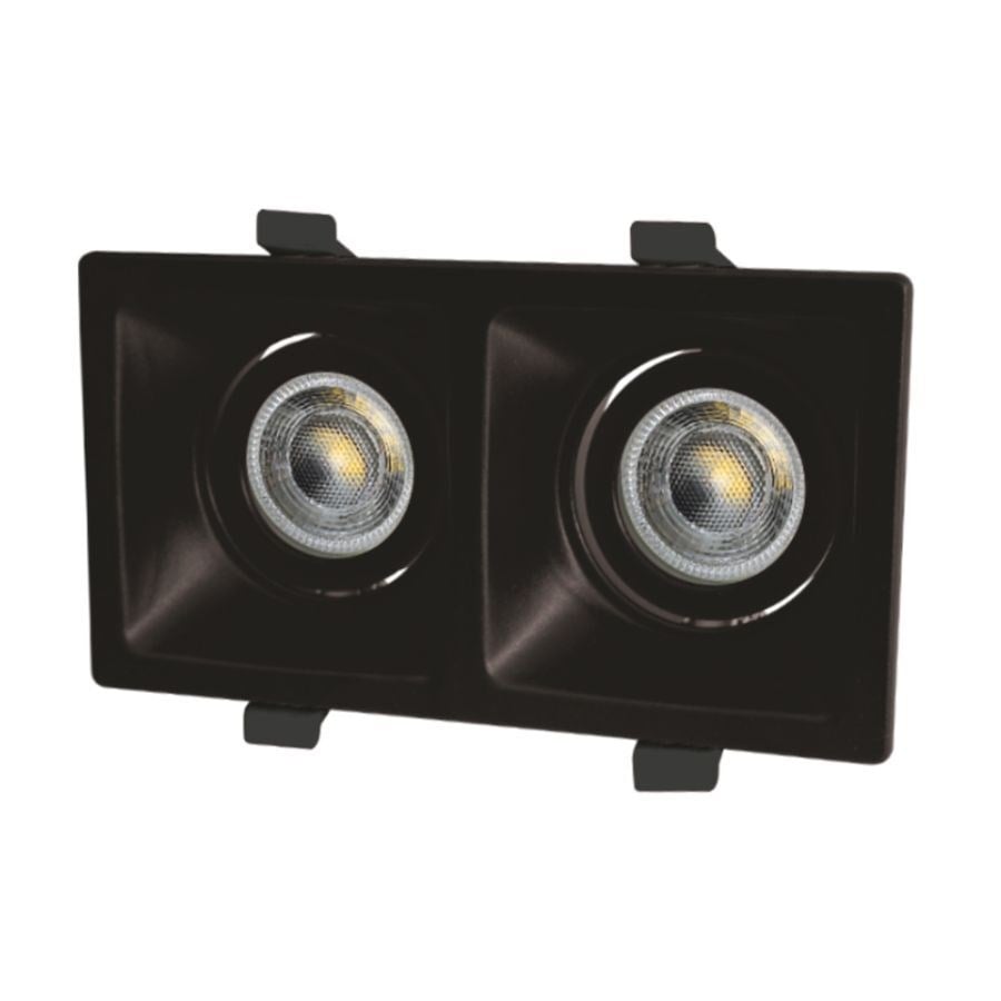 CATA CT-5005PUMA KARE SPOT 2'Lİ SİYAH KASA (5 adet)