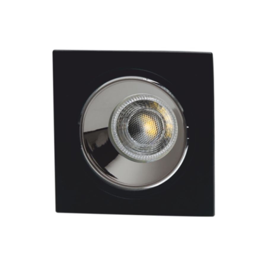 CATA CT-5053 JAGUAR KARE SPOT SİYAH - PLATİN (5 Adet))