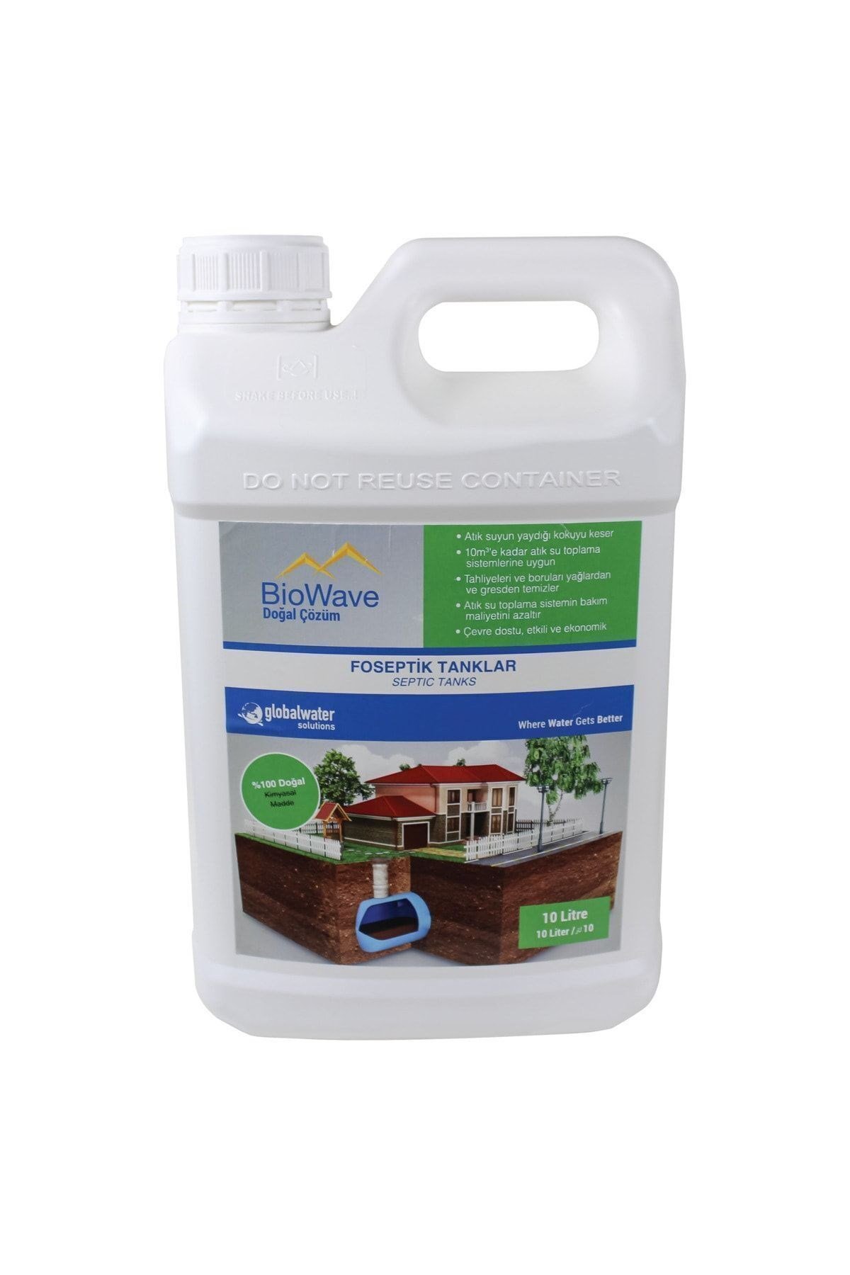 Foseptik Tank Koku ve Atık Giderici 10 Litre BioWave