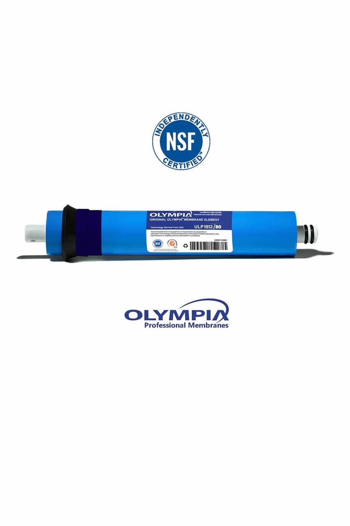 OLYMPIA 1812-80 Gpd Yüksek Kalite Membran Filtre